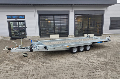 TANATECH Přívěs MARTZ GT 480 KIPPBAR S 3500kg sklopný autopřepravník