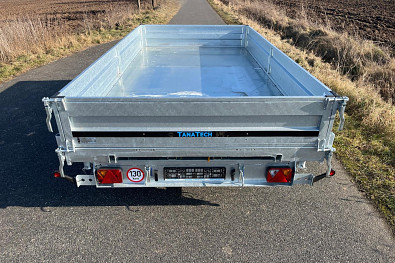 TANATECH Sklápěcí Přívěs Martz Kipper 400/3C 3500kg sklápěč, třístranný sklápěč