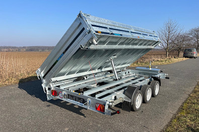 TANATECH Sklápěcí Přívěs Martz Kipper 400/3C 3500kg sklápěč, třístranný sklápěč