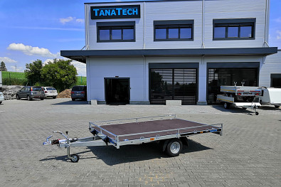 Tanatech Přívěs na motorky Martz ATV 2 1,3T, plato, podvalník, přepravník, na čtyřkolky
