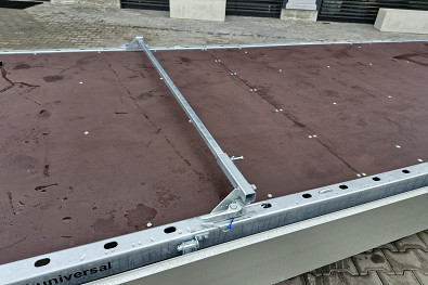 TANATECH Přívěs Martz GT UNIVERSAL valník 6121S 3500kg hydr. sklopný
