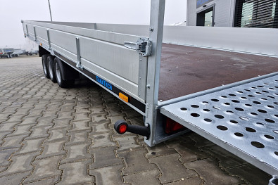 TANATECH Přívěs Martz GT UNIVERSAL valník 6121S 3500kg hydr. sklopný