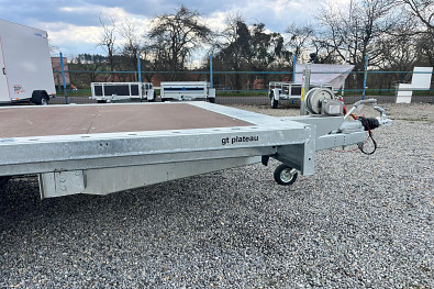 TANATECH Přívěs Martz GT 500/3 Plato 3500kg 3-nápravový na auta 13"kola"