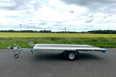 TANATECH Přepravník malých aut Martz GT Kippbar 360 1500kg. autopřepravník, přívěs na auta