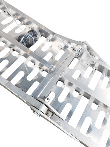 Nájezd sklopný 2300x280mm 340kg/ks hliníkový masivní panty sklopné části 