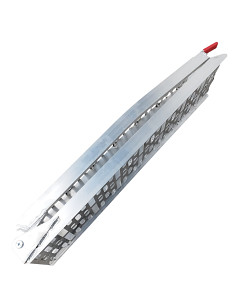 Nájezd sklopný 2300x280mm 340kg/ks hliníkový ve složeném stavu