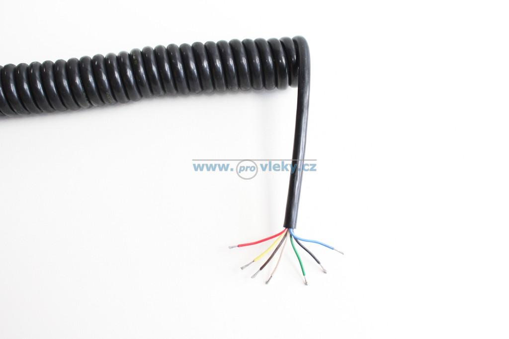 Spiralkabel 3m 7-polig mit 2x Stecker PVC - Impulse Innovation, 14,99 €
