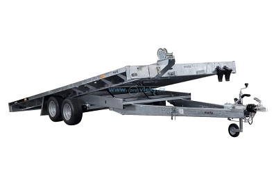 Přívěs na auta Martz GT 450 Kippbar lyžiny s výplní 3000kg