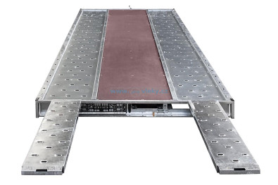 Přívěs na auta Martz GT 450 Kippbar lyžiny s výplní 3000kg