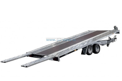Přívěs na auta Martz GT 450 Kippbar lyžiny s výplní 3000kg