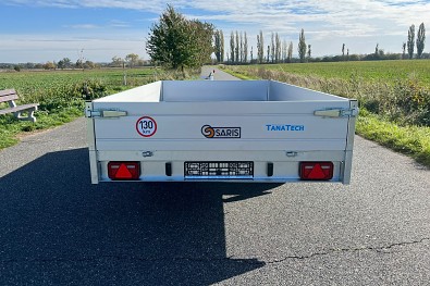 TANATECH Přívěs Saris PL 356 184 3500kg, valník