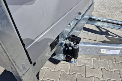TANATECH Přívěs Saris 3-str. sklápěč 356 184 3500kg HD, kombi hydr., listová pera