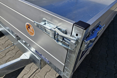 TANATECH Přívěs Saris 3-str. sklápěč 356 184 3500kg HD, kombi hydr., listová pera