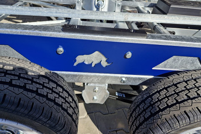 TANATECH Přívěs Saris 3-str. sklápěč 356 184 3500kg HD, kombi hydr., listová pera