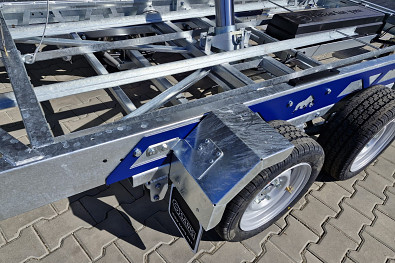 TANATECH Přívěs Saris 3-str. sklápěč 356 184 3500kg HD, kombi hydr., listová pera