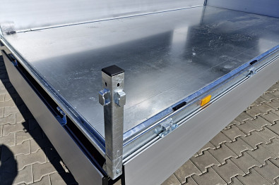 TANATECH Přívěs Saris 3-str. sklápěč 356 184 3500kg HD, kombi hydr., listová pera