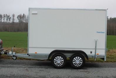 Skřínový překližkový přívěs Tomplan TFD 300 2000kg