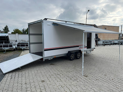 Přívěs skříňový Tomplan TFS 550.01 2700kg Speed caravan