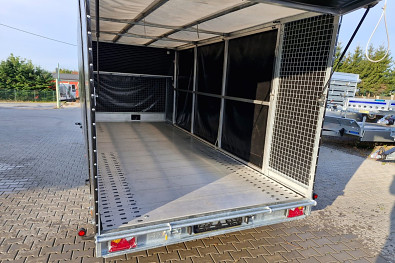 TANATECH Přívěs Wiola L35G55P 3500kg MOTORSPORT přepravník na auta