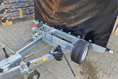 TANATECH Přívěs Wiola L35G55P 3500kg MOTORSPORT přepravník na auta