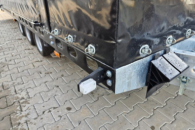 TANATECH Přívěs Wiola L35G55P 3500kg MOTORSPORT přepravník na auta