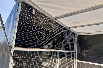 TANATECH Přívěs Wiola L35G55P 3500kg MOTORSPORT přepravník na auta