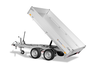 TANATECH Přívěs Saris 1-str. sklápěč K1 276 150 2000 35cm Manual, sklápěcí přívěs, sklopka