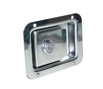 zápustný uzávěr pro dveře, boxů, karavany atd