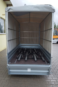 Plachta s konstrukcí 150cm a nosiče kol, příplatkové příslušenství
