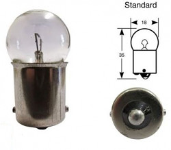 Autožárovka 12V R10W BA15s