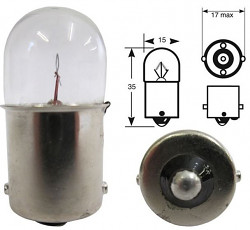 Autožárovka 12V R5W BA15s