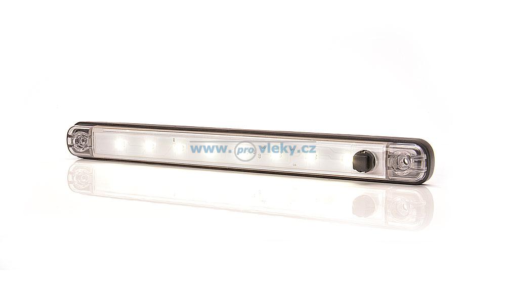 Vnitřní osvětlení LED 12V tubus s vypínačem 726 SWITCH