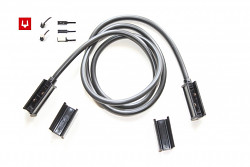 Kabel 1m s 2x Snap-in konektorem 1.5mm