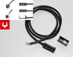 Kabel 1m s 1x Snap-in konektorem 1.5mm