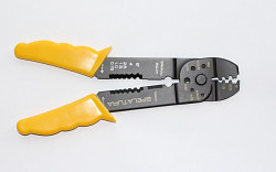 Kleště konektorovací pro neizolované konektory žluté
