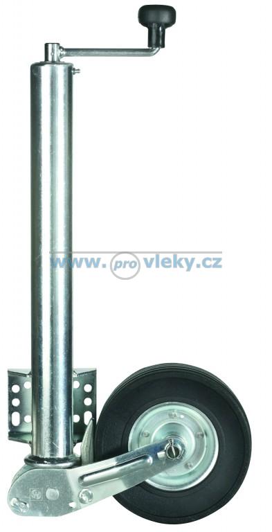 Opěrné kolečko 570/60mm sklopné W/přítlak 500kg - Náhradní díly - Opěrná kolečka + opěrné nohy