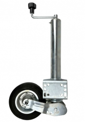Opěrné kolečko sklopné 250kg 470mm 200x60mm  Premium
