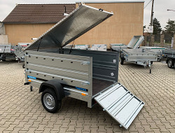 Přívěs Maxi 201 s nástavbou a víkem 750kg