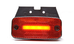Zadní červená svítilna LED WAS 1135 NEON s odrazkou