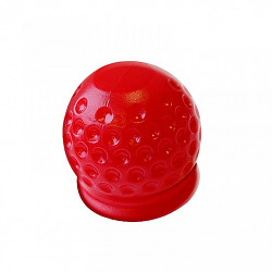 Krytka tažné koule "golfový míček" červená