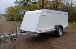 Skriňový príves Mini Cargo TF 5 3m 750kg