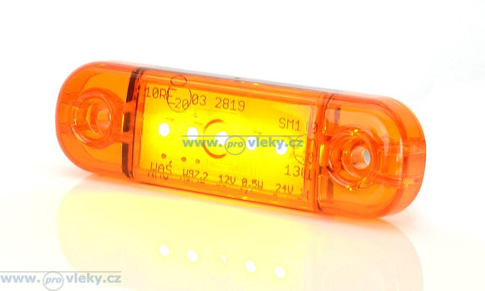 Poziční svítilna W97.2 oranžová LED - Náhradní díly - Poziční světla