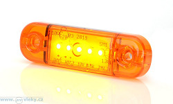 Poziční svítilna W97.2 oranžová LED