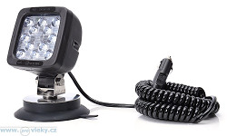 Pracovní lampa W82 LED; magnetické uchycení; do autozásuvky