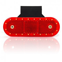 Poziční svítilna červená 535Z LED 20 diod