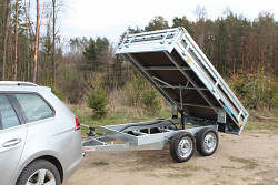 Přívěs Kipper 250/2 750kg nebrzděný
