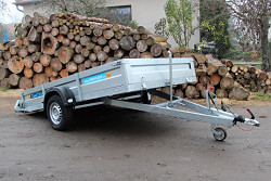 Přívěs UNK VZ1800x3000  1300kg sklopný