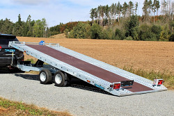 Přívěs UNK AUTO21 2100x5000 sklopný 3000kg