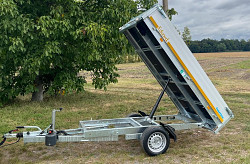 Přívěs Eduard 2615 1-stranný sklápěč 1500kg kola 195/50R13C