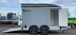 Skříňový přívěs Debon Roadster 500 PPL 2000kg vč. dveří, ALU kola